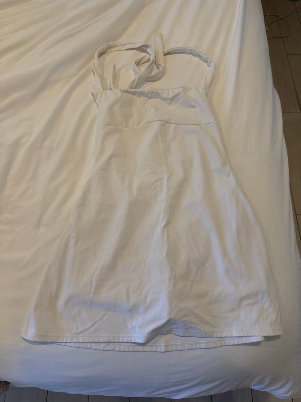 White Women's Tennis Dress